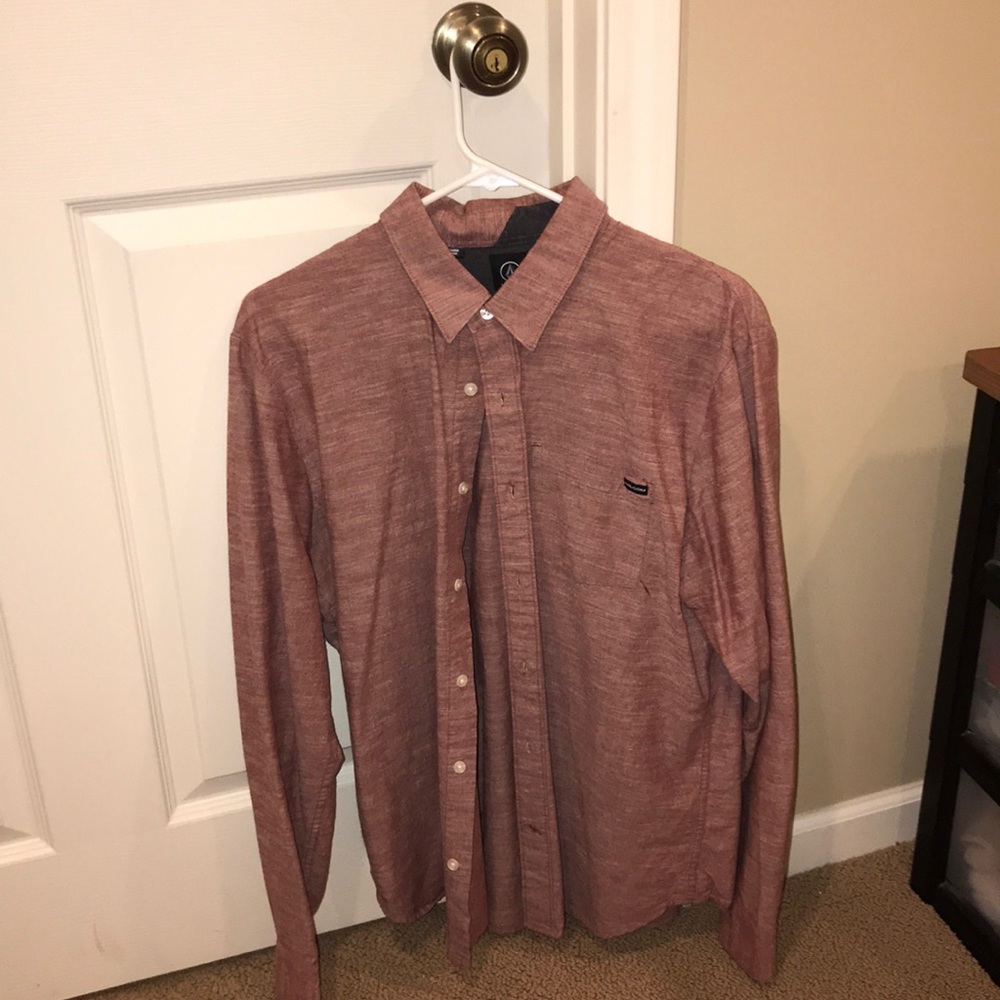 Volcom Men’s Button Down Shirt